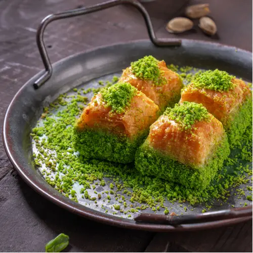 Fıstıklı Kuru Baklava